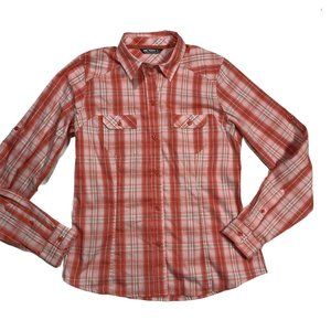 Arc'Teryx Melodie  Long Sleeve Roll Tab Plaid Top